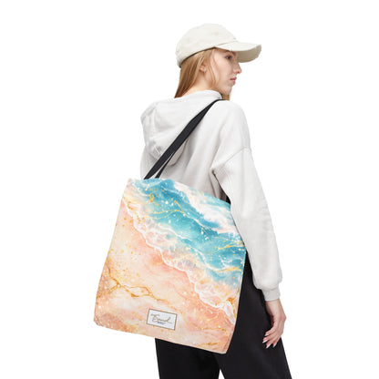 My Sand Bag™ | Watercolor Shoreline Tote