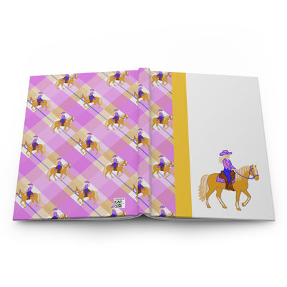 Western Horse Trail Rider Journal — Hardcover Notebook