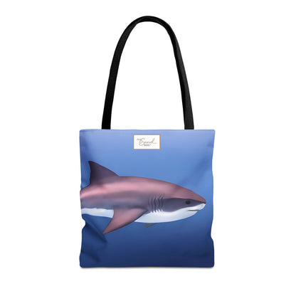 Great White Shark Tote Bag for Shopping and Beach Errands