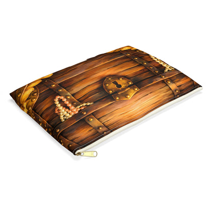 My Sand Bag™ Pirate Treasure Chest Essentials Pouch | Zip Makeup & Travel Bag