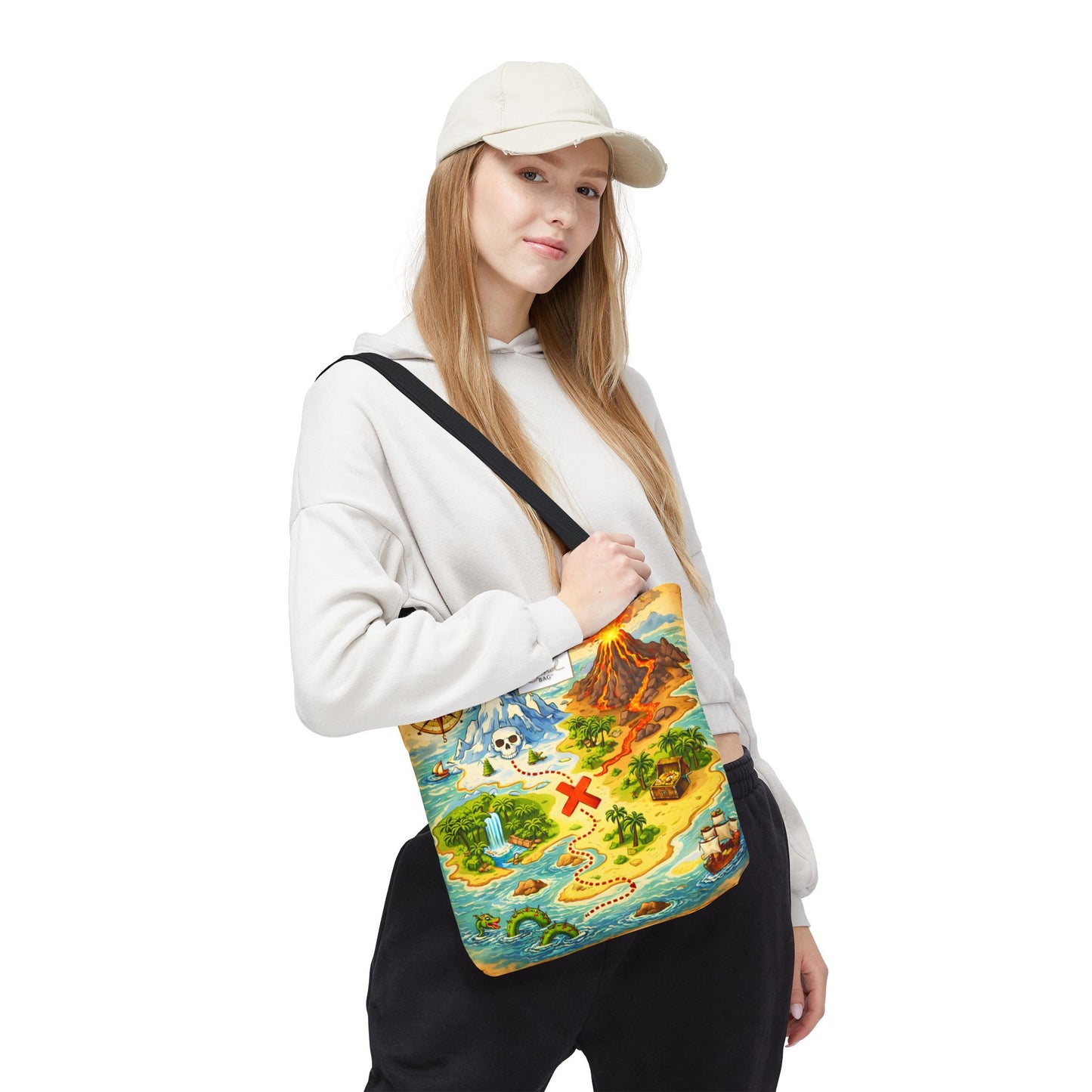 My Sand Bag™ | Pirate Treasure Map Tote