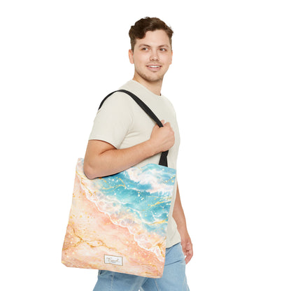 My Sand Bag™ | Watercolor Shoreline Tote