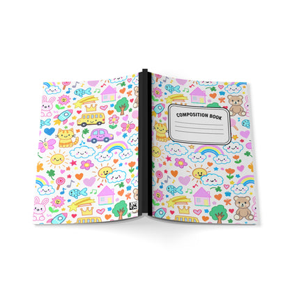 Composition Notebook School Supply | Teacher Gift Softcover Notebook | A5