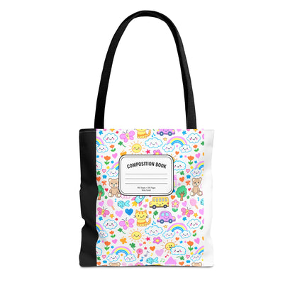 Pastel Rainbow Teacher Tote Bag | Back to School Gift | 3 Sizes