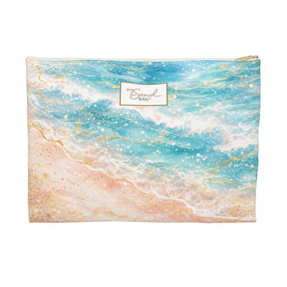 My Sand Bag™ | Watercolor Shoreline Essentials Pouch