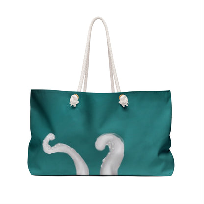 Kraken Octopus Beach Weekender Bag Nautical Sea Monster Tote