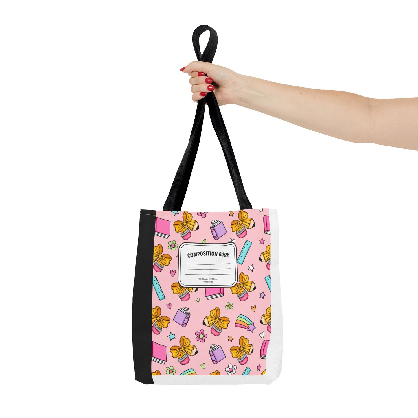 Back to School Teacher Tote Bag | Teacher Appreciation Book Bag | 3 Sizes