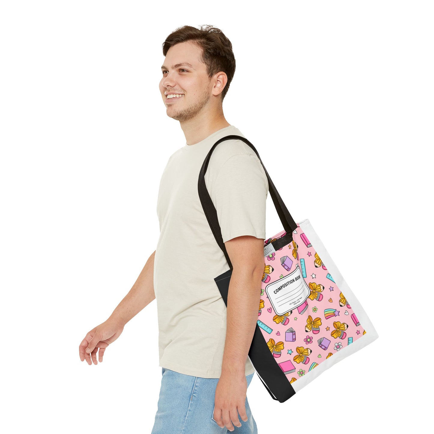 Back to School Teacher Tote Bag | Teacher Appreciation Book Bag | 3 Sizes