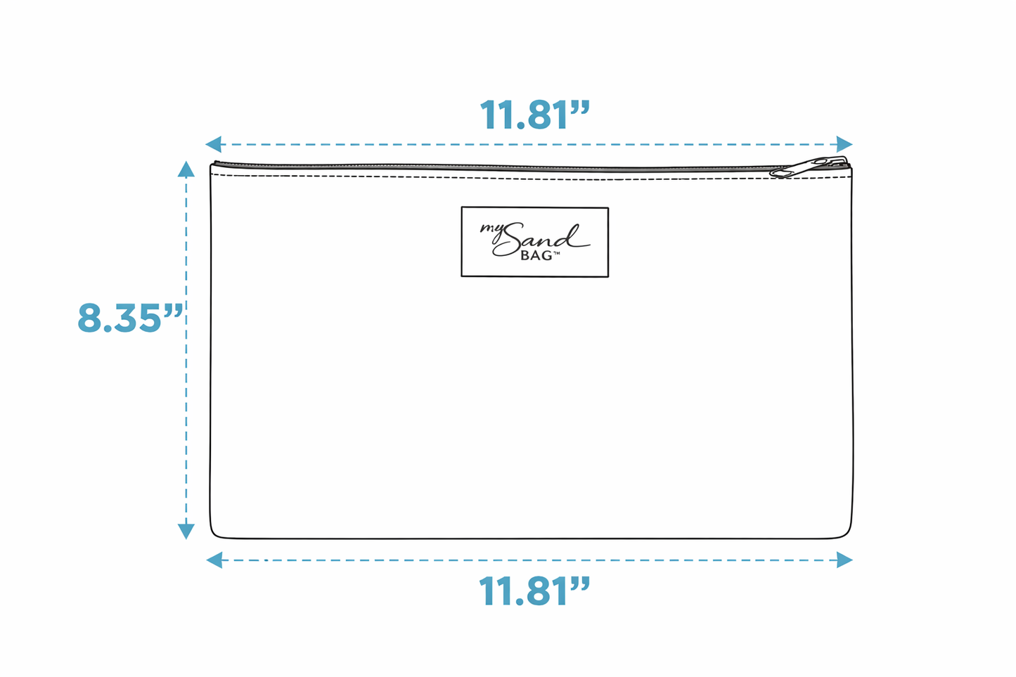 My Sand Bag™ | Pirate Treasure Chest Essentials Pouch