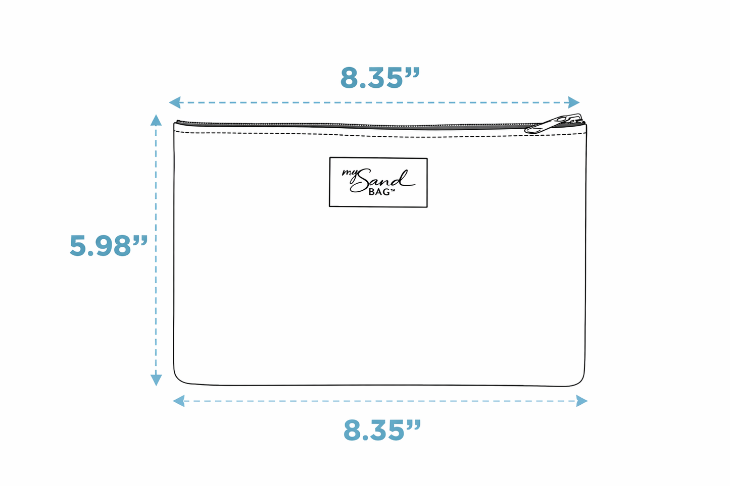 My Sand Bag™ | Pirate Treasure Chest Essentials Pouch