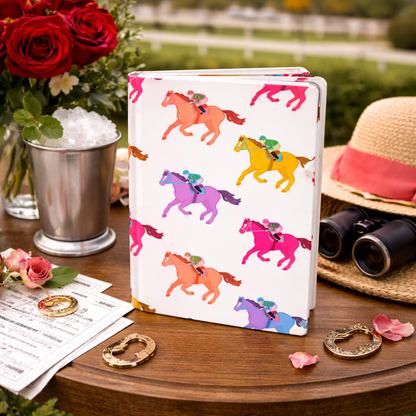 Kentucky Derby Racehorse Hardcover Journal