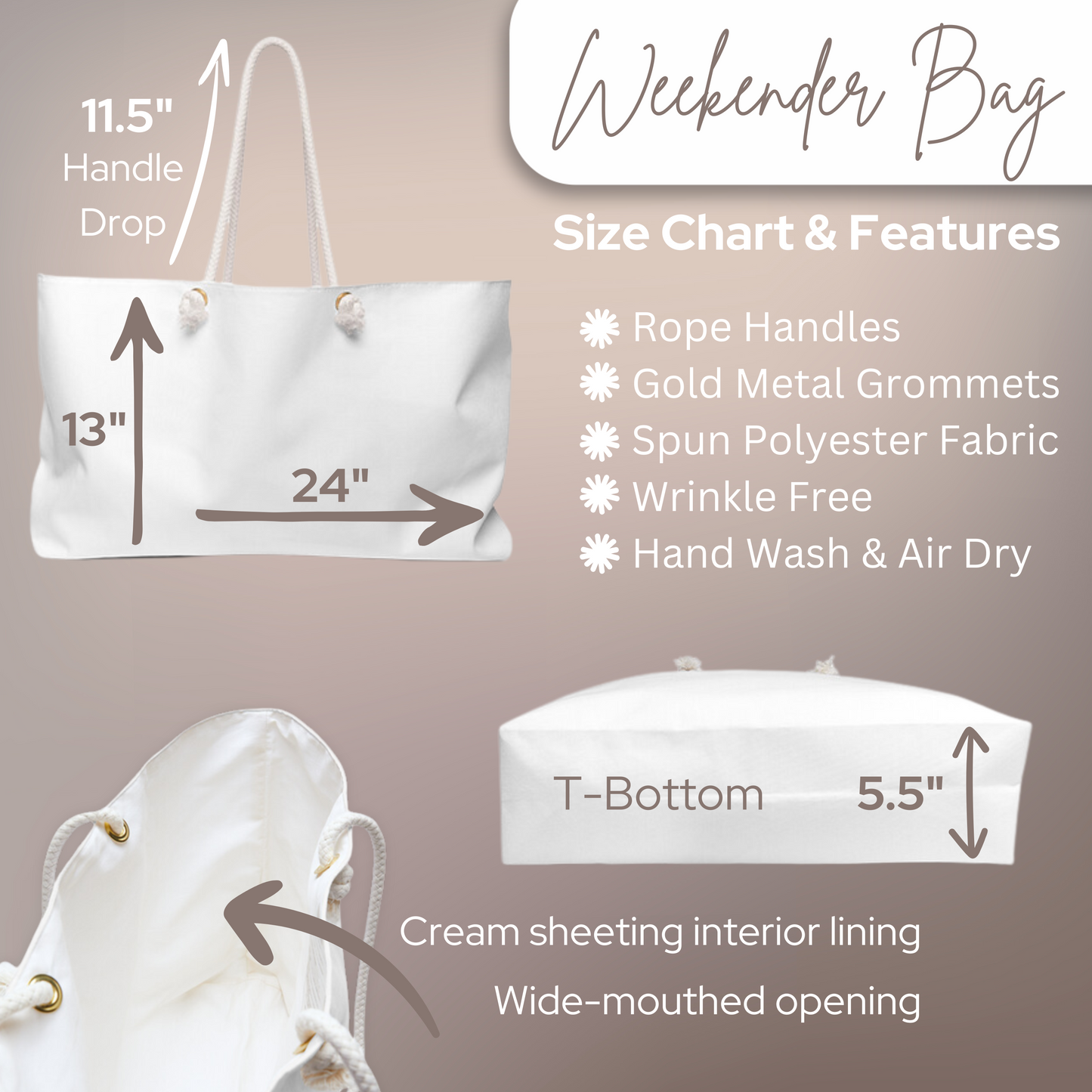 Colorful Starfish Original Art Weekender Beach Travel Tote Bag