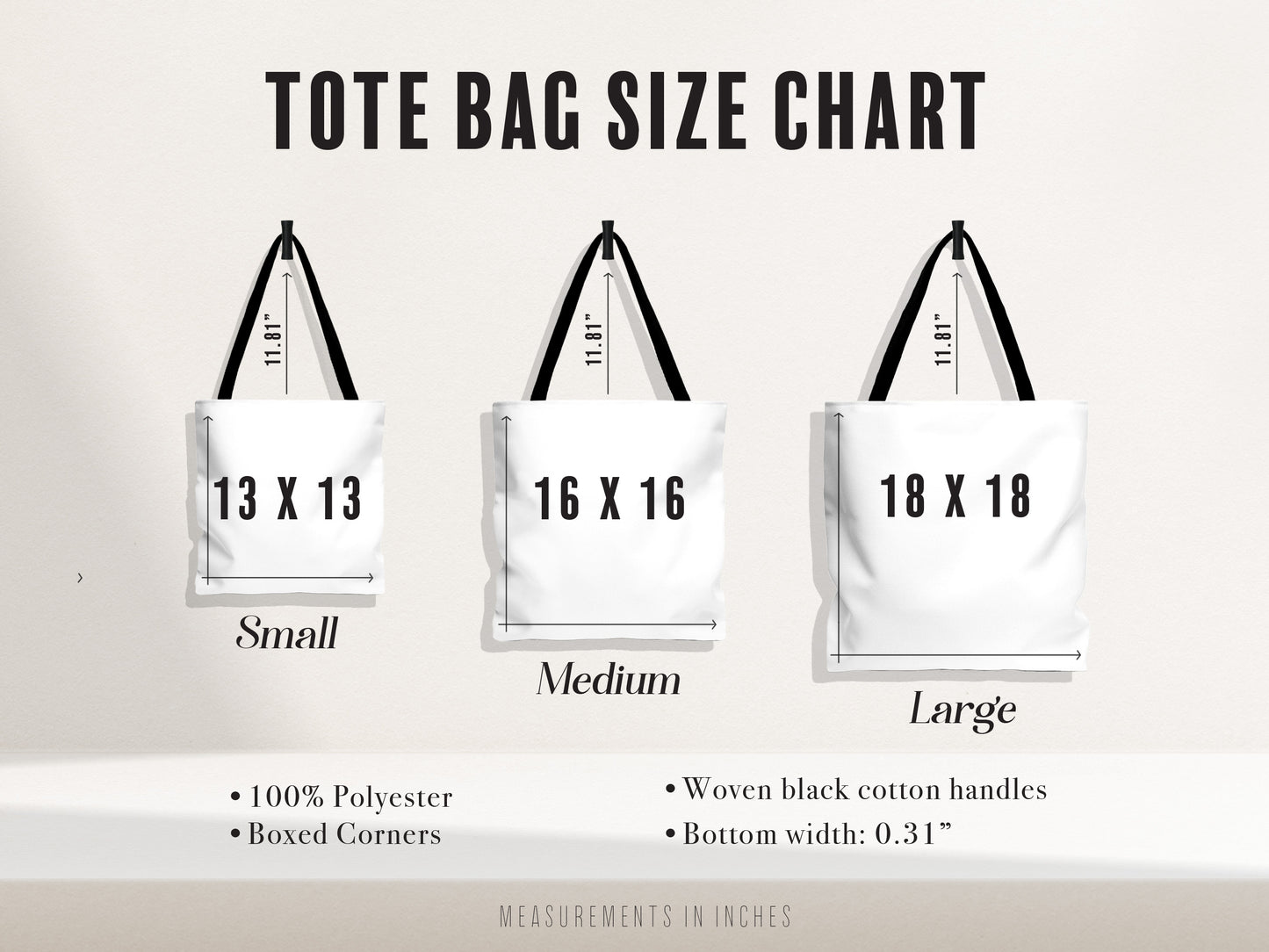 Primary Colors Teacher Tote Bag | Back to School Gift | 3 Sizes