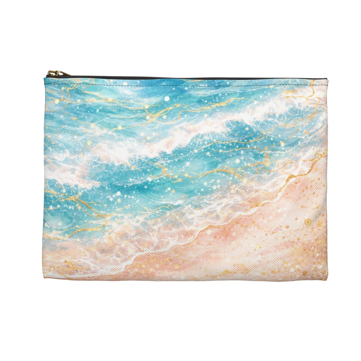 My Sand Bag™ | Watercolor Shoreline Essentials Pouch