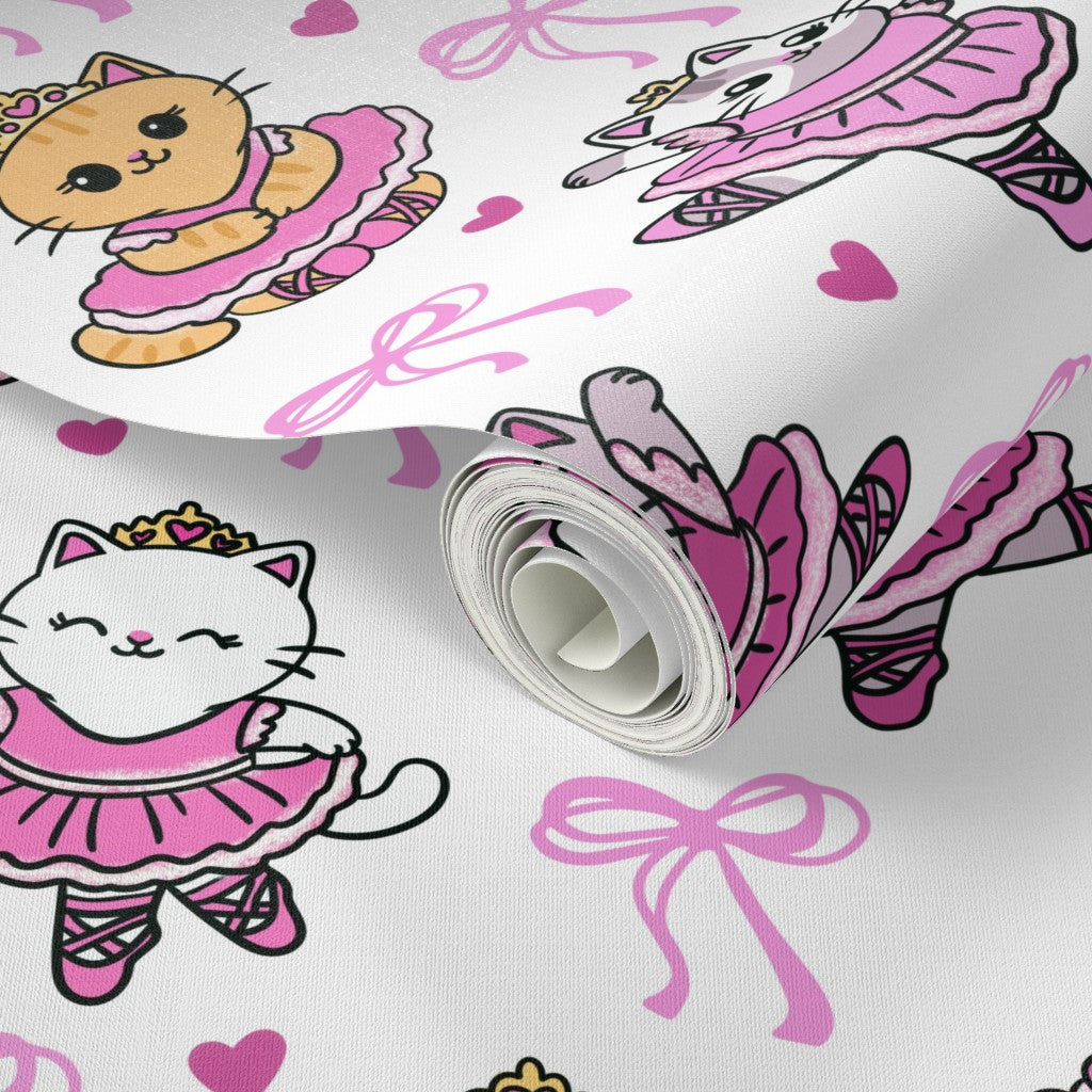 Ballet Cats Wallpaper