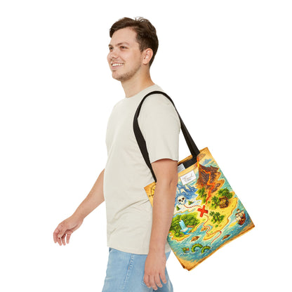 My Sand Bag™ | Pirate Treasure Map Tote