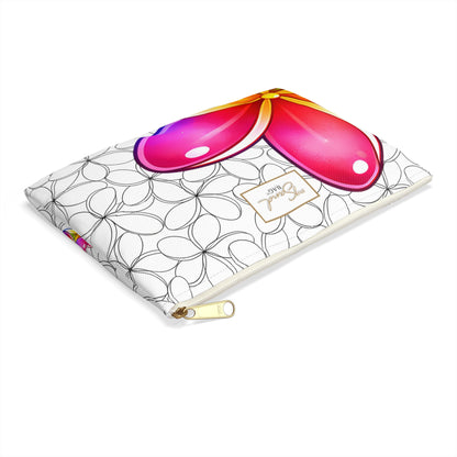 My Sand Bag Essentials Pouch Canvas Zip Organizer For Everyday Essentials Lightweight Durable Colorful Palette Small