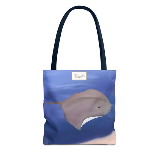 My Sand Bag Reusable Shopping Tote Stingray Beach Tote