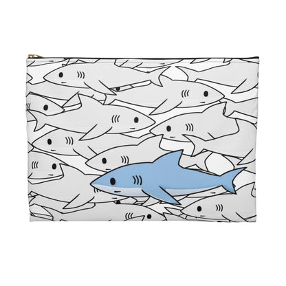 Shark Attack Essentials My Sand Bag Pouch Versatile Organizer For Everyday Use