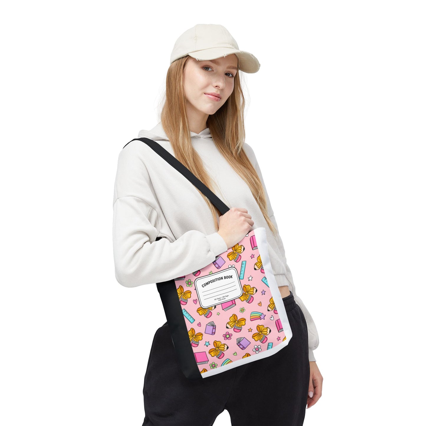 Back to School Teacher Tote Bag | Teacher Appreciation Book Bag | 3 Sizes