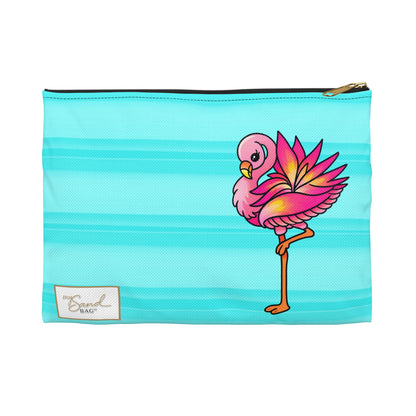 My Sand Bag™ | Sassy Flamingo Essentials Pouch