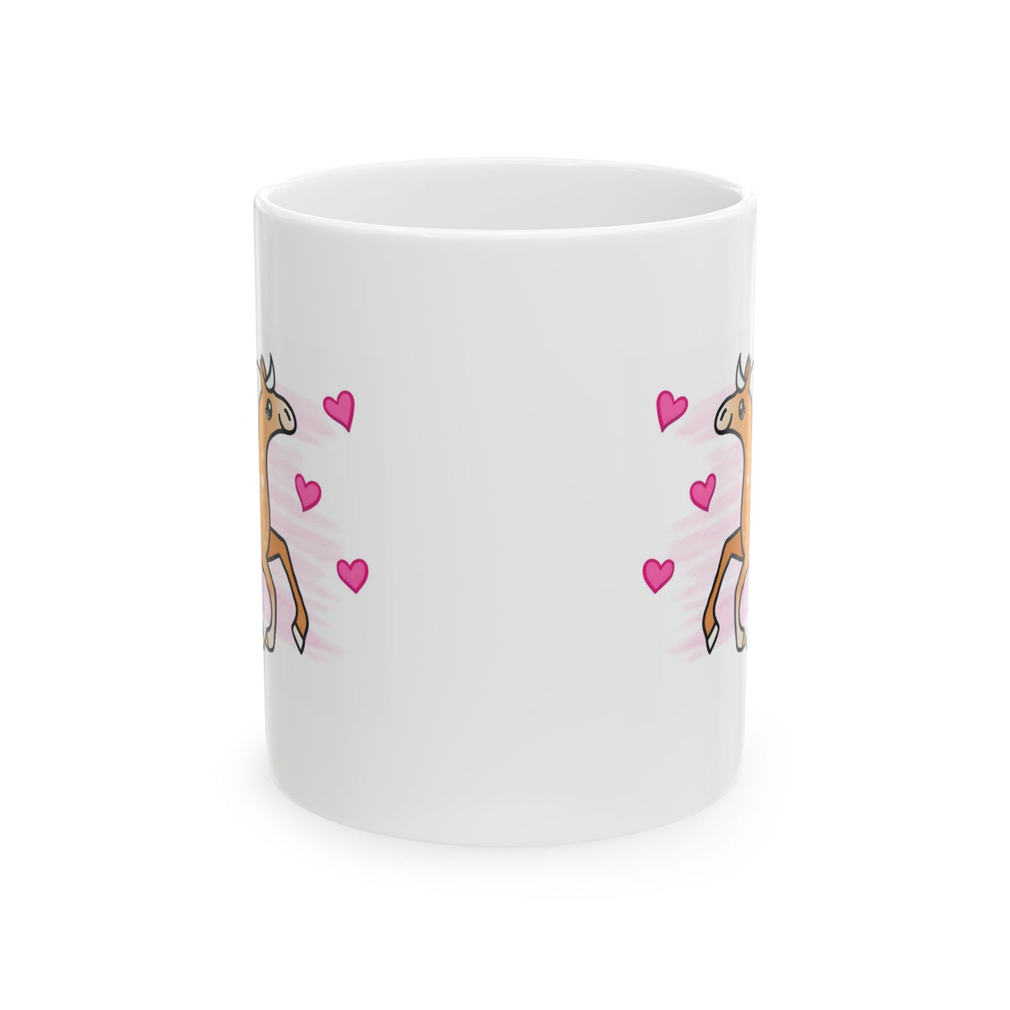 Palomino Horse Love Coffee Ceramic Mug