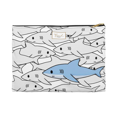 Shark Attack Essentials My Sand Bag Pouch Versatile Organizer For Everyday Use