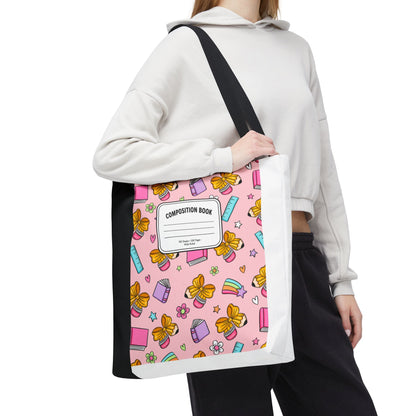 Back to School Teacher Tote Bag | Teacher Appreciation Book Bag | 3 Sizes