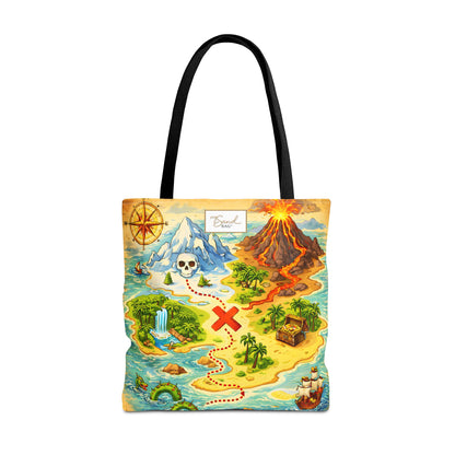 My Sand Bag™ | Pirate Treasure Map Tote