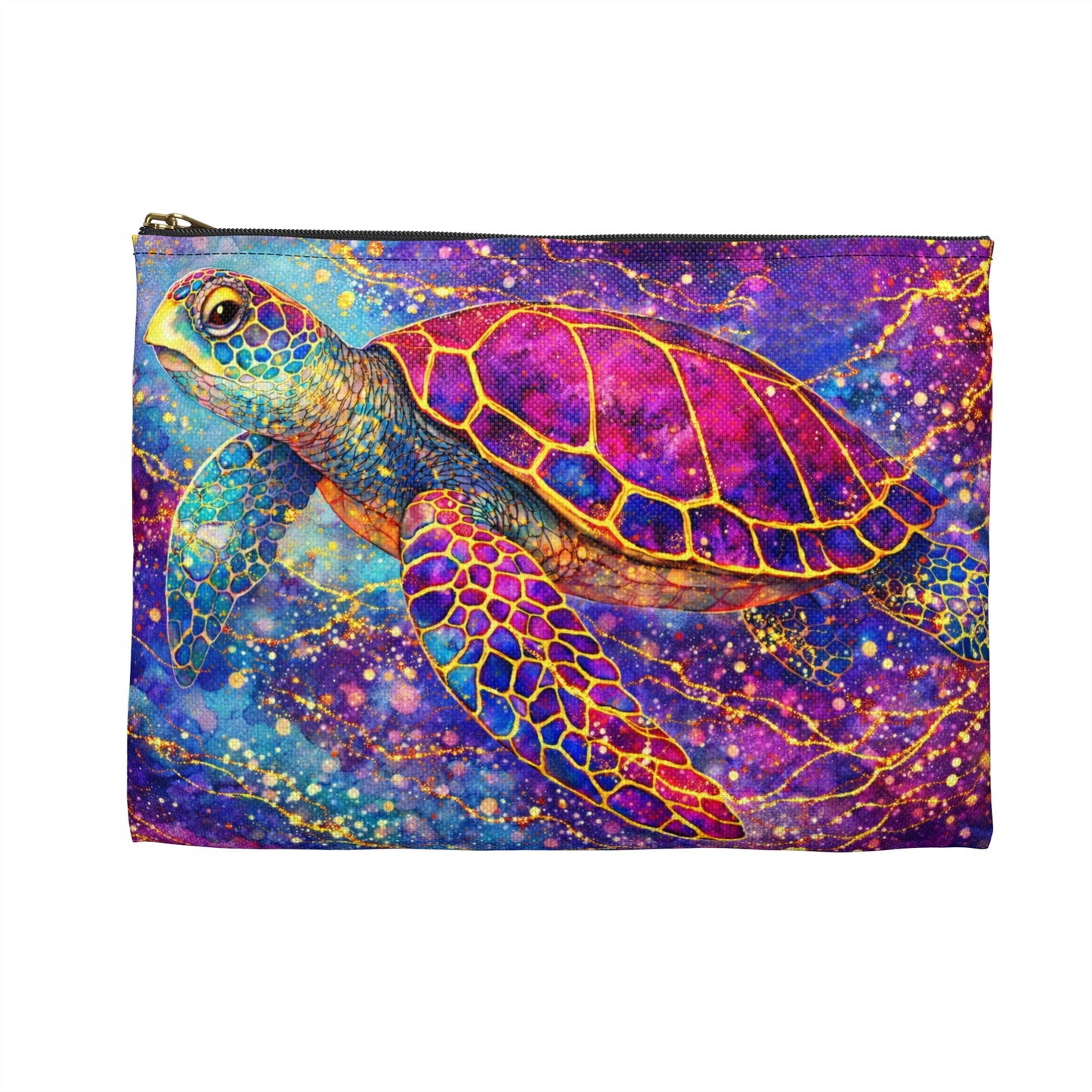 My Sand Bag™ | Watercolor Sea Turtle Essentials Pouch