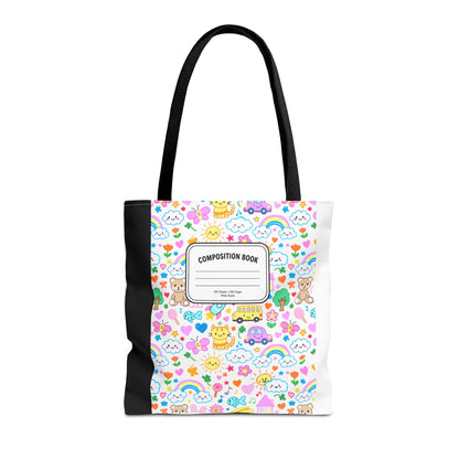Pastel Rainbow Teacher Tote Bag | Back to School Gift | 3 Sizes