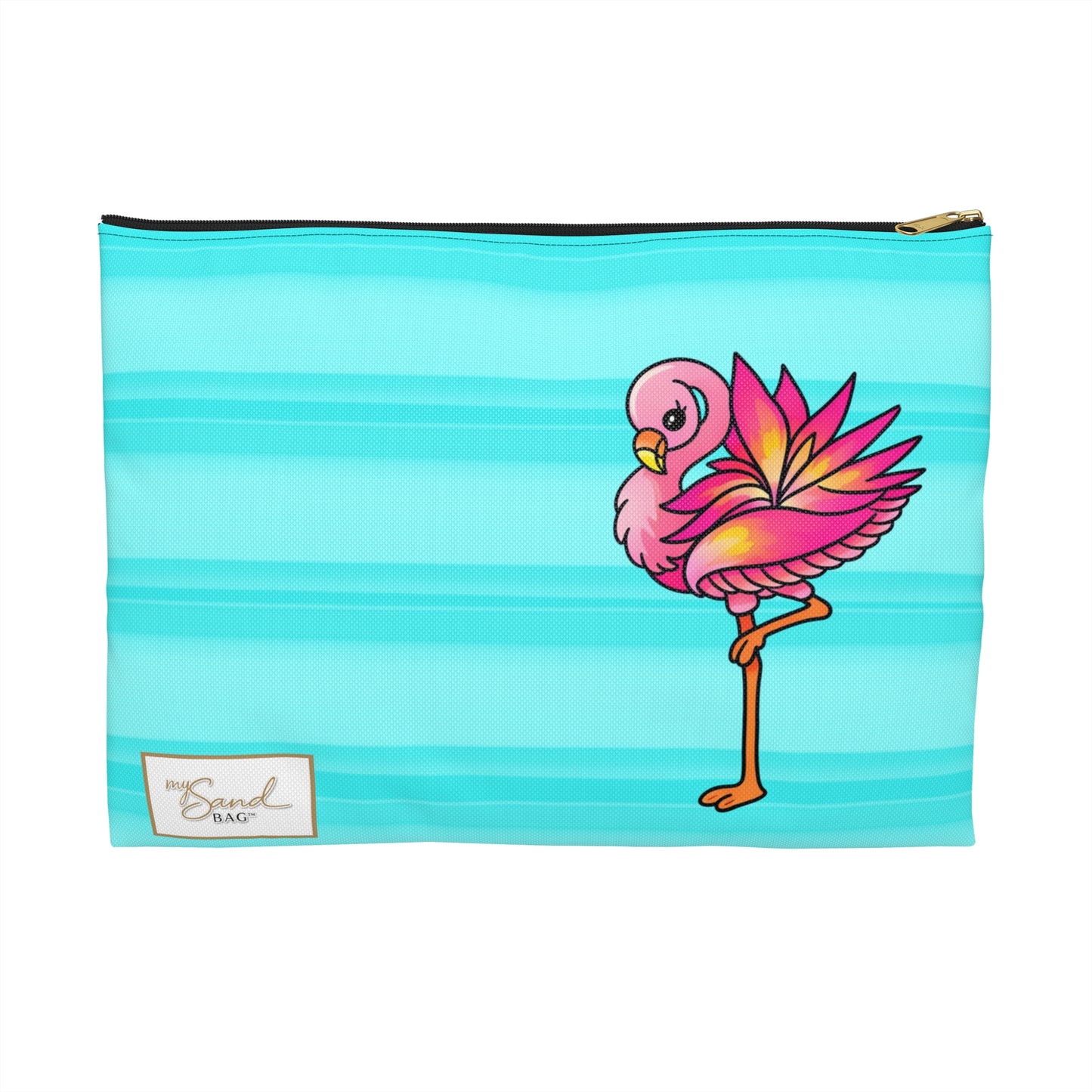 My Sand Bag™ | Sassy Flamingo Essentials Pouch