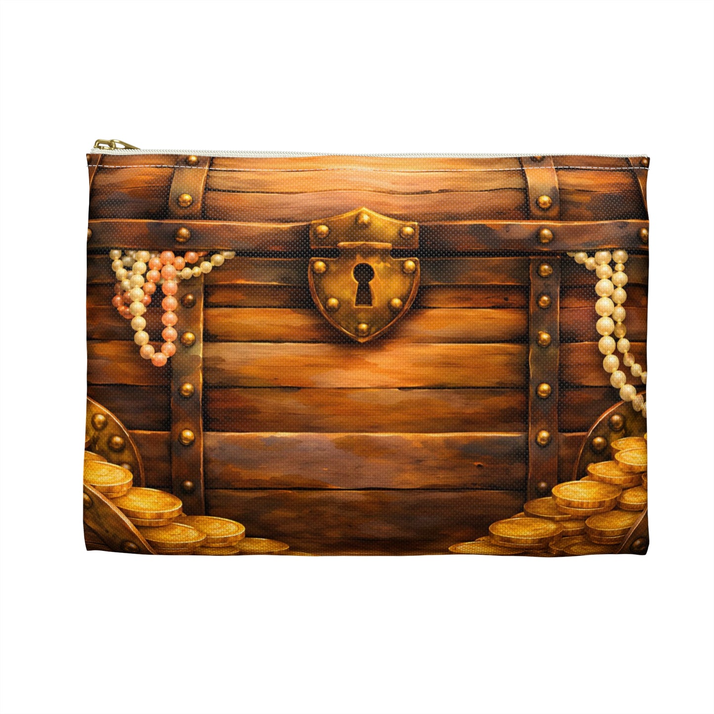 My Sand Bag™ Pirate Treasure Chest Essentials Pouch | Zip Makeup & Travel Bag