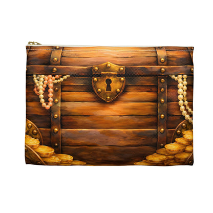 My Sand Bag™ Pirate Treasure Chest Essentials Pouch | Zip Makeup & Travel Bag