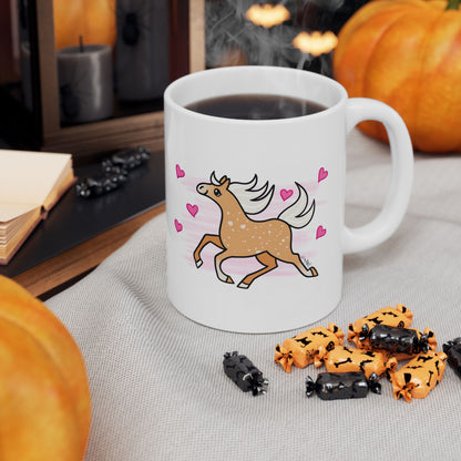 Palomino Horse Love Coffee Ceramic Mug