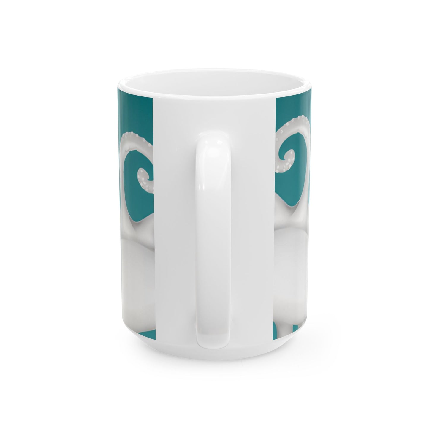 Kraken Octopus Pirate Ceramic Coffee Mug 11oz With Maritime Design Oceanic Nautical Mug For Coffee Lovers