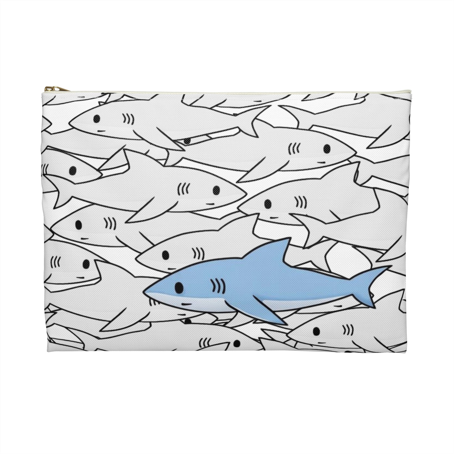 Shark Attack Essentials My Sand Bag Pouch Versatile Organizer For Everyday Use