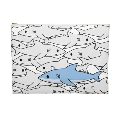Shark Attack Essentials My Sand Bag Pouch Versatile Organizer For Everyday Use