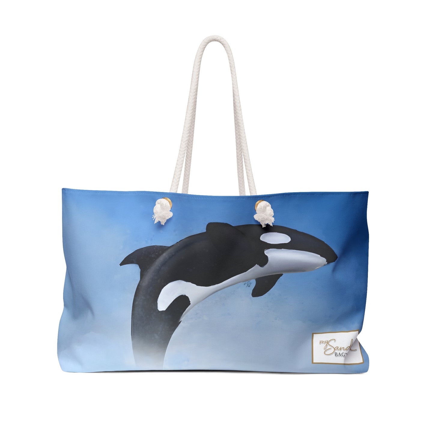 Killer Whale Orca Weekender Beach Bag