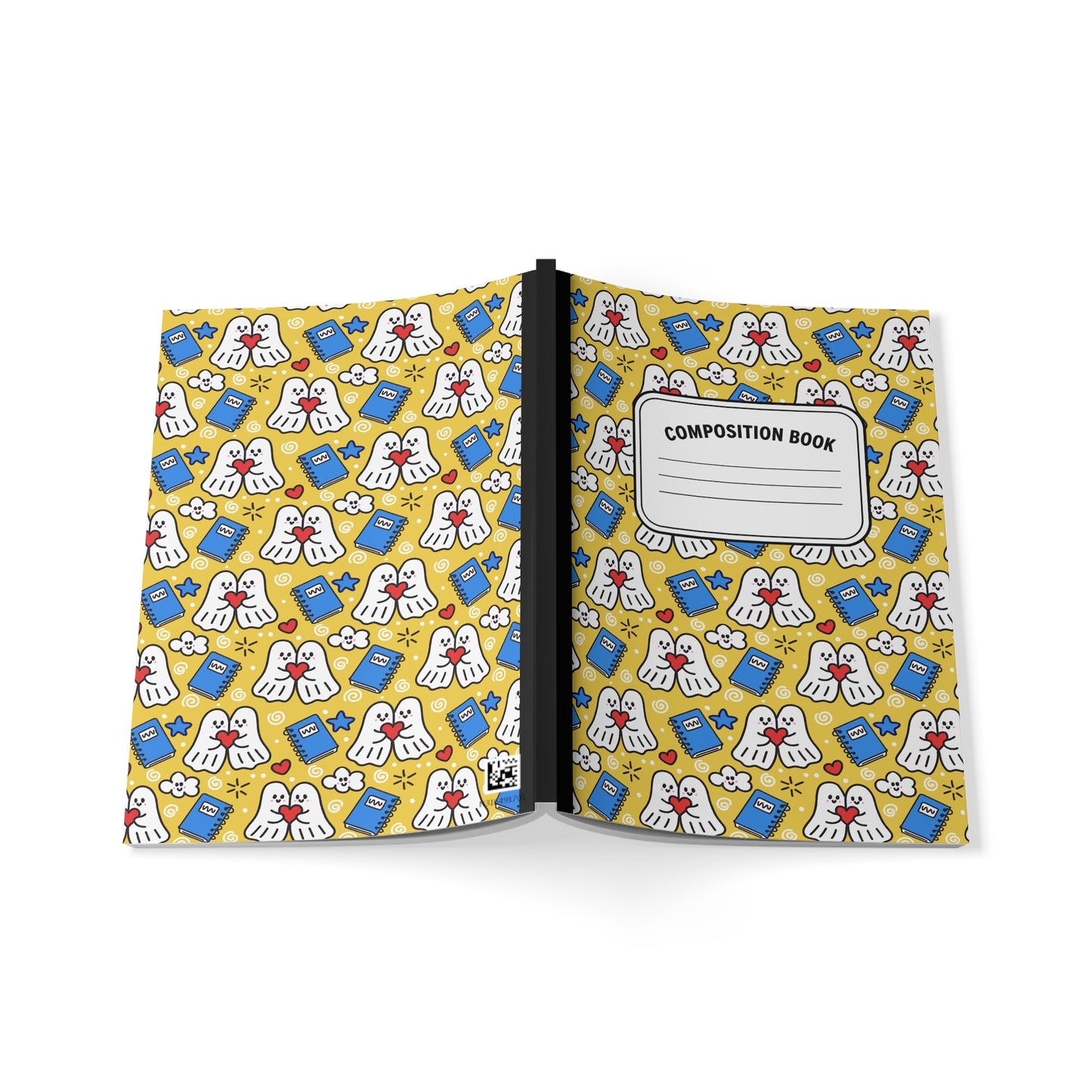 Kawaii Ghost Composition Notebook | School Supply & Teacher Gift | A5