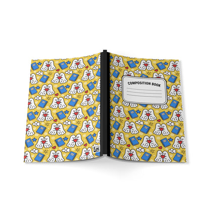 Kawaii Ghost Composition Notebook | School Supply & Teacher Gift | A5