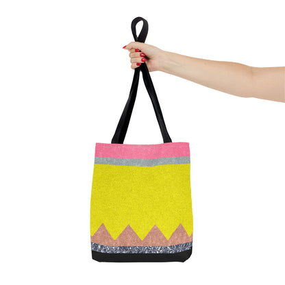 Giant Pencil Teacher Tote Bag | Back to School Gift | 3 Sizes