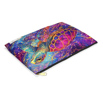 My Sand Bag™ | Watercolor Sea Turtle Essentials Pouch