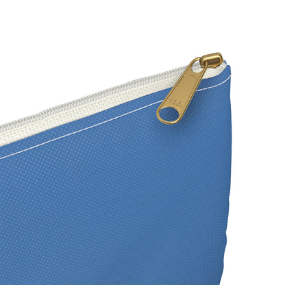 My Sand Bag Essentials Pouch Great White Shark Canvas Zip Pouch