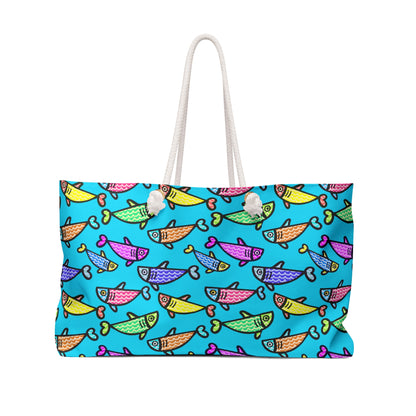 Happy Fish Beach Bag