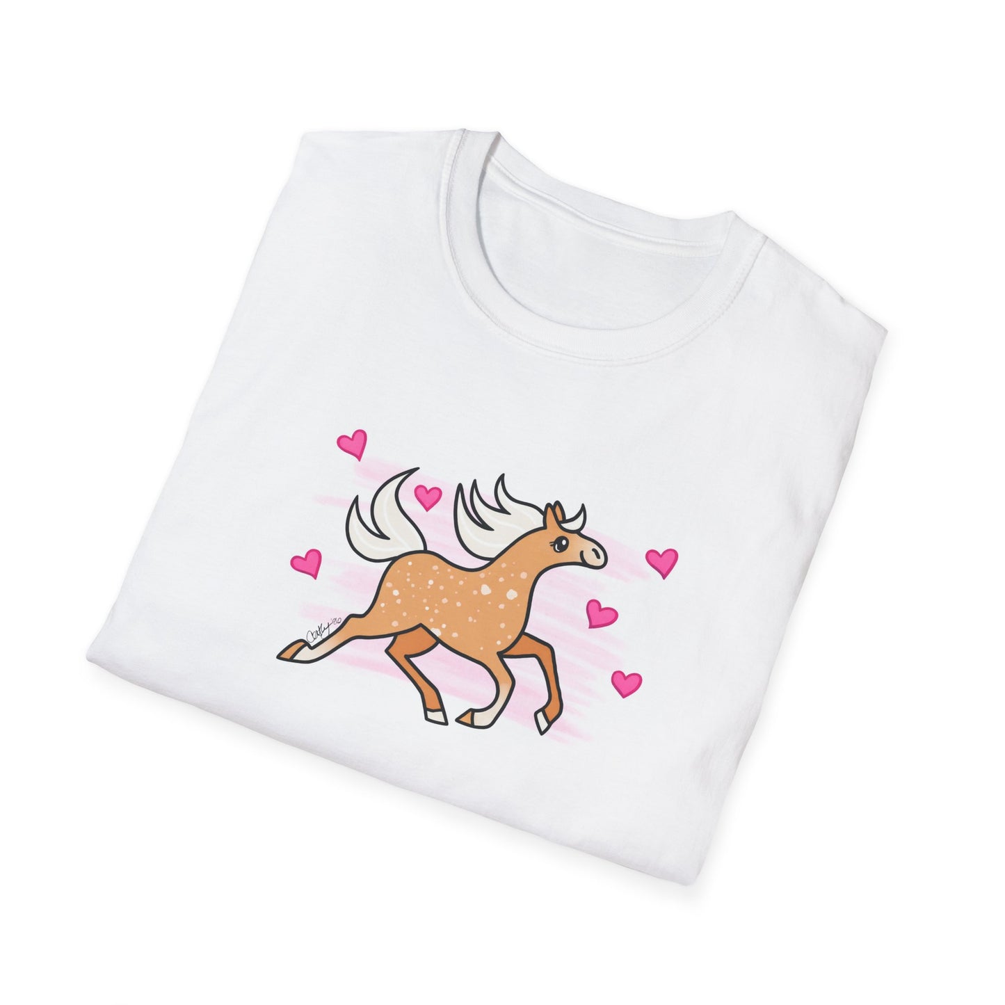 Palomino Love Horse T-Shirt