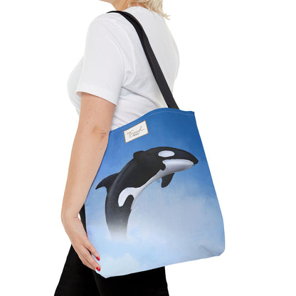 My Sand Bag™ Killer Whale Tote Bag | Orca Coastal Tote | 3 Sizes