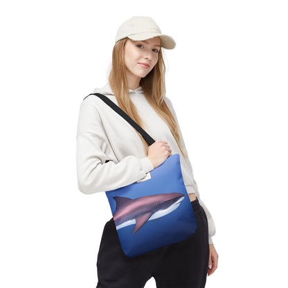 Great White Shark Tote Bag for Shopping and Beach Errands