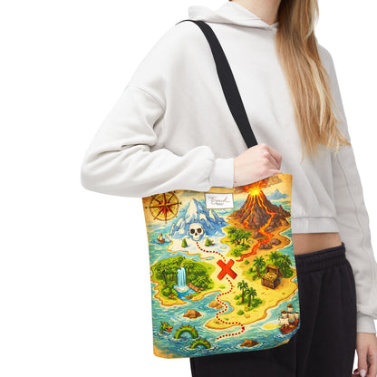 My Sand Bag™ | Pirate Treasure Map Tote