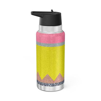 Back to School Gator Tumbler | 32oz Teacher Appreciation Stainless Steel Cup